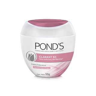 Crema Facial Ponds Aclarado B3 Piel Normal A Grasa - Frasco 50 G