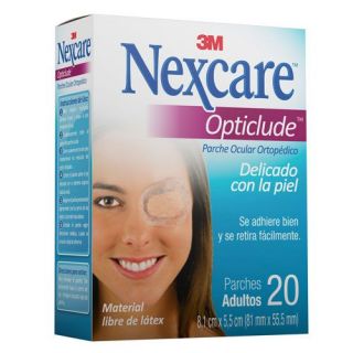 Nexcare Opticlude Parche Ocular Ortopédico Para Adulto - Caja 20 UN