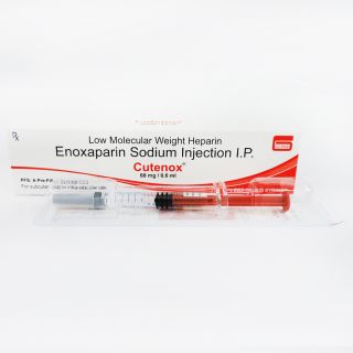 Cutenox 60Mg/0.6Ml Solución Inyectable - Ampolla 1 UN