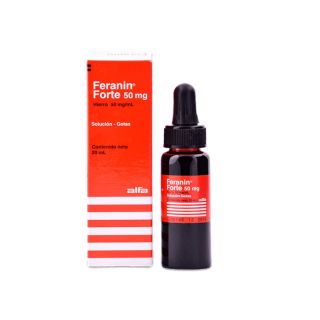 Feranin Forte 50mg/ml Solución Oral Gotas - Frasco 20 ML