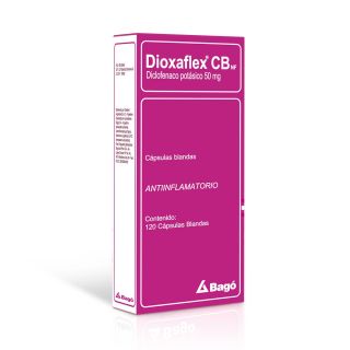 Dioxaflex CB NF 50mg Cápsula Blanda - Caja 120 UN