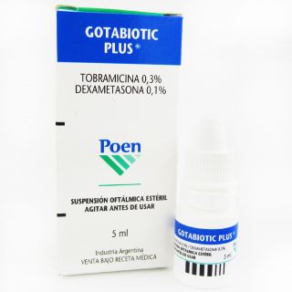 Gotabiotic Plus Suspensión Oftálmica - Frasco 5 ML