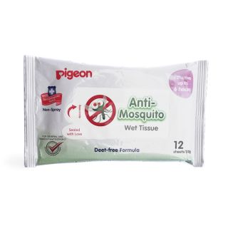 Toallitas Pigeón Antimosquitos - Bolsa 12 UN