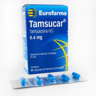 Tamsucar 0.4Mg Cápsula - Caja 30 UN