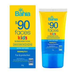 Bahia Bloqueador Face Kids F90 - Tubo 60 G
