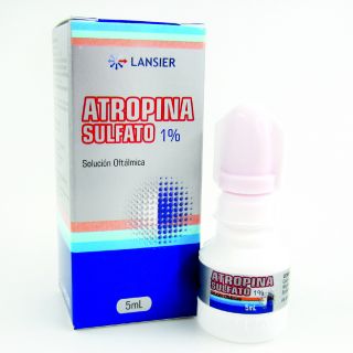 Atropina Sulfato 1% Solución Oftálmica - Frasco 5 ML