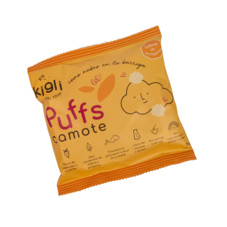 Kigli Puff de Camote - Bolsa 15 G