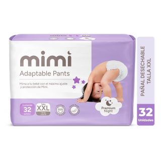 Pañal Mimi Aptable Pants Talla XXL - Bolsa 32 UN