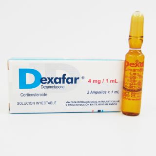 Dexafar 4 Mg 1ML Ampolla - Caja 2 UN