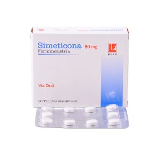 Simeticona 80 mg  - Caja 30UN
