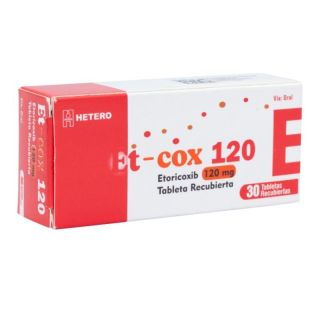 Et- Cox 120 Mg Tableta Recubierta - Caja 10 UN