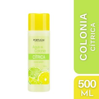 Agua de Colonia Cítrica - Frasco 500 ML