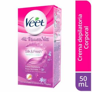 Veet Crema Depilatoria Mi Primera Vez  - Tubo 50 ML