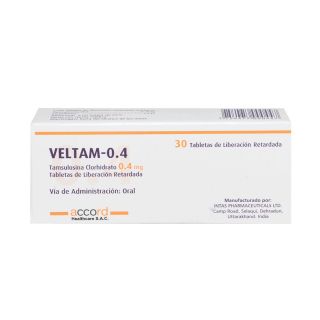 Veltam 0.4 Mg Tabletas - Caja 30 UN