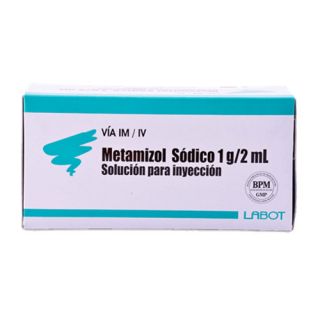 Metamizol Sódico 1g/2 ml  - Unidad 1UN
