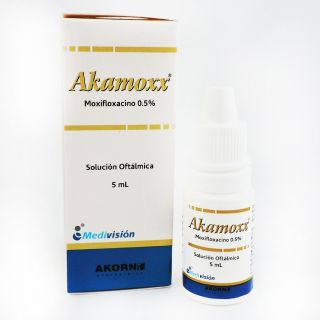 Akamoxx 0.5% Solución Oftálmica - Frasco 5 ML