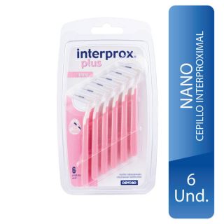 Cepilla Interdental Interprox Plus Nano por 6 UN