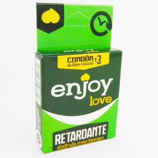 Preservativo Enjoy Love Retardante - Caja 3 UN