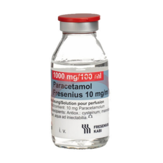 Paracetamol Iv 10Mg/Ml - Frasco 100 ML