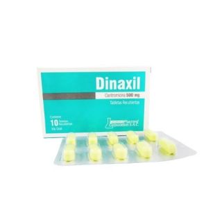 Dinaxil 500 mg  - Caja 10 UN
