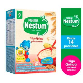 Cereal Infantil NESTUM® Trigo Quinua - Caja 350  G