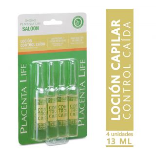 TRATAMIENTO CAPILAR PLACENTA LIFE AMPOLLA CONTROL CAÍDA X 4