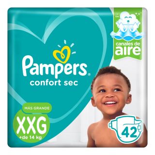 Pampers Confort Sec XXG 42 UN