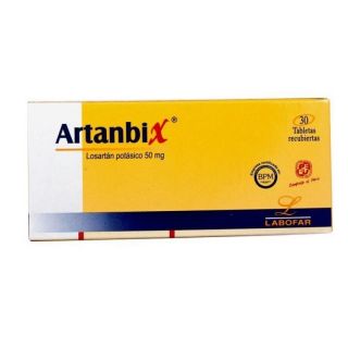 Artanbix 50 Mg Tableta - Caja 30 UN