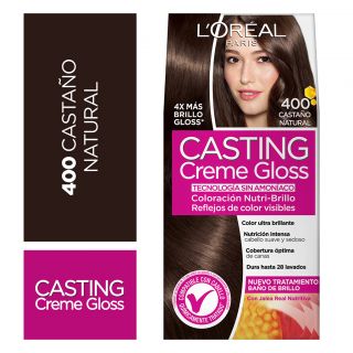 Tinte Casting Creme Gloss 400 Castaño - Caja 1 UN