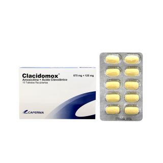 Clacidomox 875 Mg + 125 Mg - Caja 10 UN