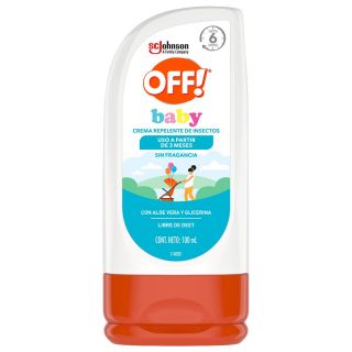 Repelente Off! Baby Crema - Frasco 100 Ml