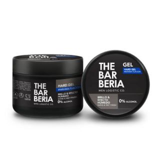 The Barberia Hard Gel Máxima Fijación  - Pote 220 ML