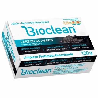 Bioclean Jabon Carbon - Barra 120Gr
