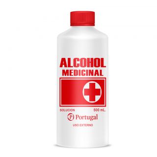 Alcohol 70° Portugal - Frasco 500 ML