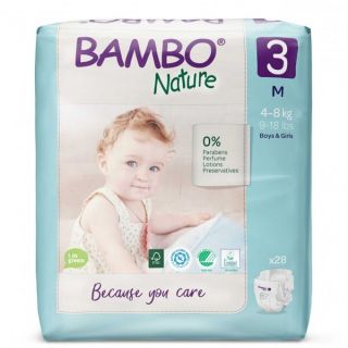 Pañal Bambo Nature Pañal talla M