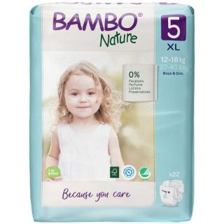 Pañal Bambo Nature Pañal talla XG/XL 