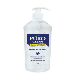 Alcohol Gel Natural Puro Clean - Frasco 1000 ML