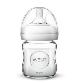Biberón Avent Natural de Vidrio - Frasco 120 ML