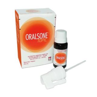 Oralsone Topic Solución Tópica - Frasco 20 Ml