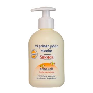 Simonds Mi Primer Jabón Micelar Avena Soft - Frasco 340 ML