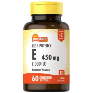 Vitamina E 1000 IU Cápsulas Blandas - Frasco 60 UN