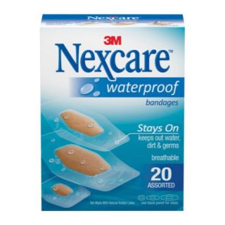 Nexcare Banditas Waterproof Surtidas - Caja 20 UN