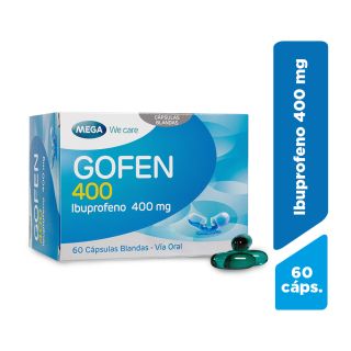 Gofen 400 Mg Cápsulas Blandas - Blíster 10 UN