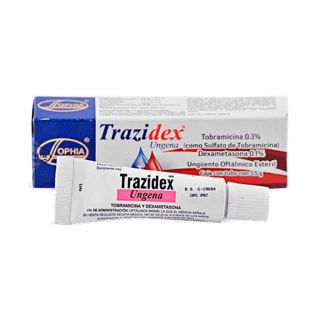 Trazidex Ungena Ungüento Oftálmico - Tubo 3.5 Gr