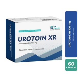 Urotoin XR 100 mg Cápsula de Liberación Prolongada - Caja 60 UN