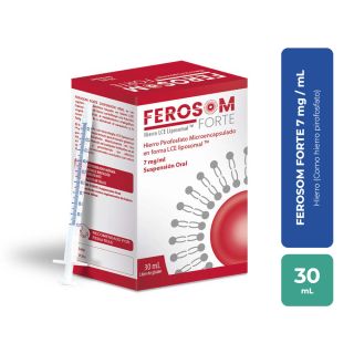 Ferosom Forte 7 Mg/Ml Suspensión oral - Frasco 30 Ml