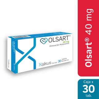 Olsart 40 Mg Tabletas Recubiertas - Caja 30 UN