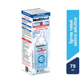 Solución Salina Nasal Spray NeilMed NasaMist - Frasco 75 ML