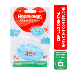 Cepillo Dental de Silicona Happymam Niño - Caja 1 UN