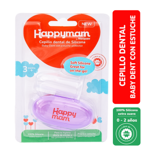 Cepillo Dental de Silicona Happymam Niña - Caja 1 UN